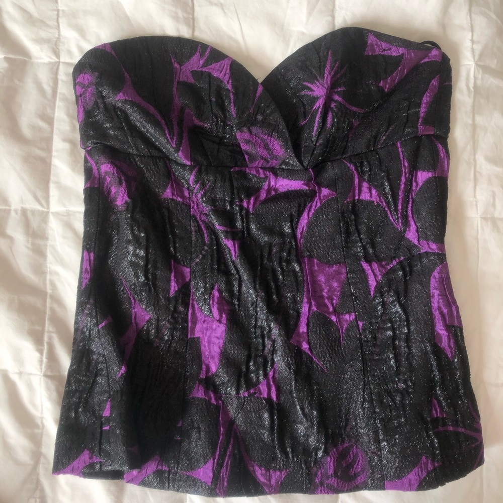 Trina Turk Strapless Sweetheart Top